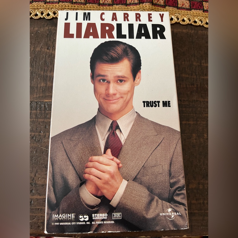 🌺 3 for $12 Liar Liar VHS Jim Carrey
